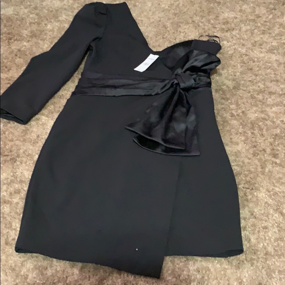 Great one shoulder mini dress